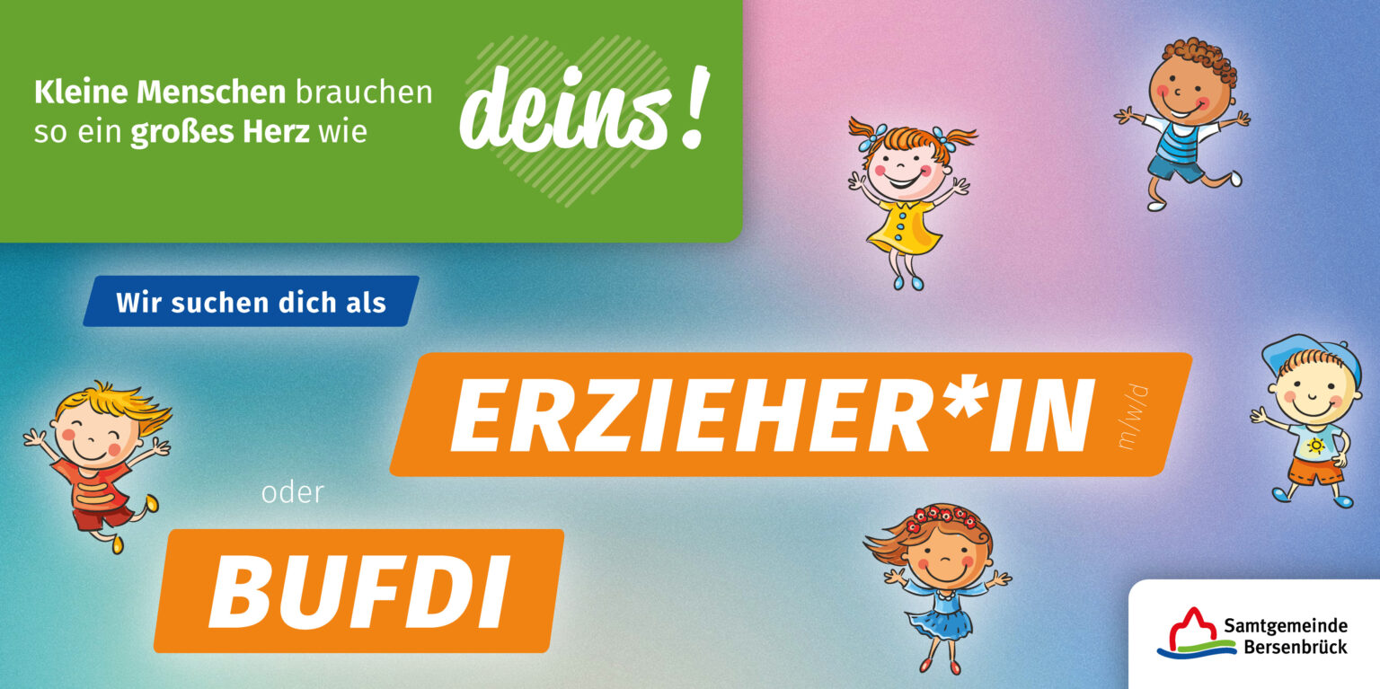 Stellenangebote – Kommunale Kindertagesstätten